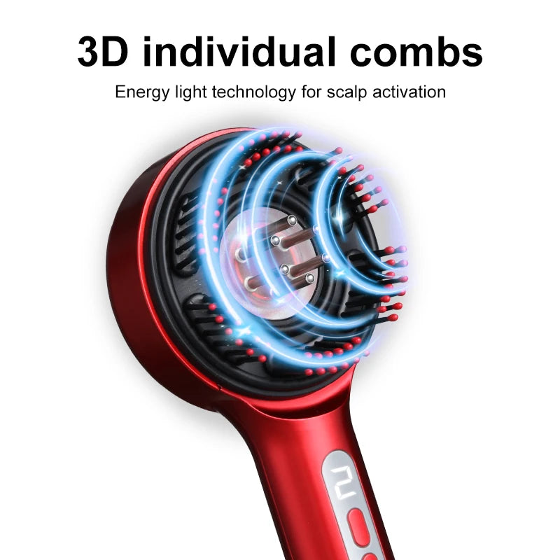ScalpRevive™ Red Light Massage Comb