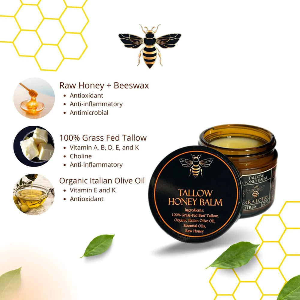 Tallow Honey Balm