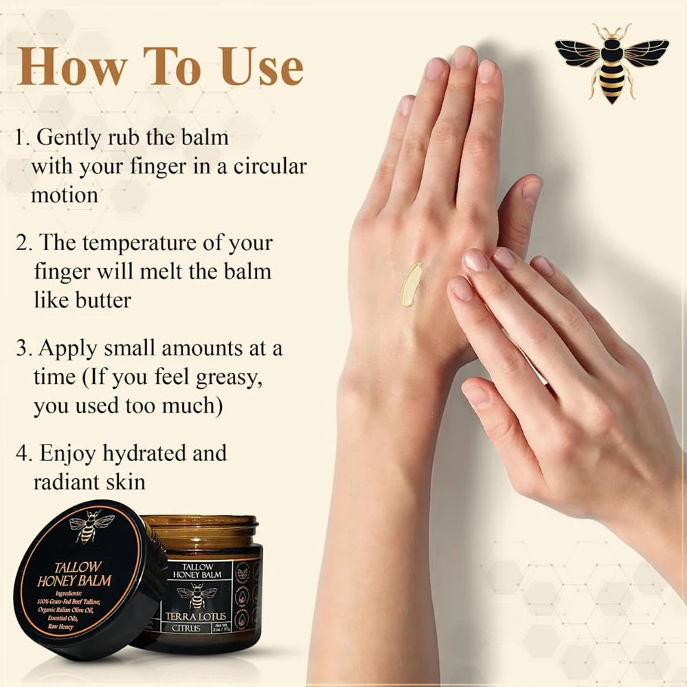 Tallow Honey Balm