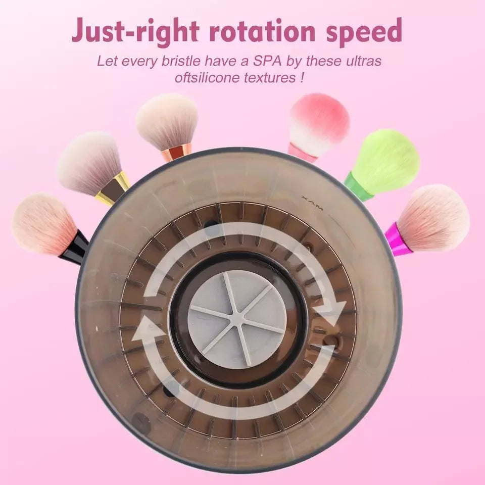 GlamPure™ Electric Makeup Brush Cleaner