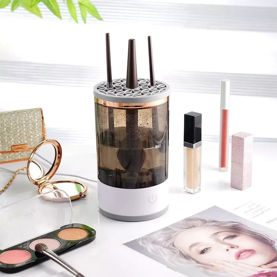 GlamPure™ Electric Makeup Brush Cleaner